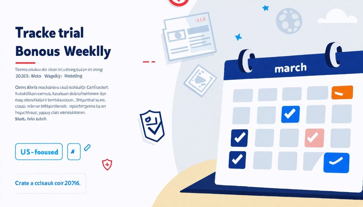 Mart 2026 Deneme Bonusları: Haftalık Takip Kontrol Listesi ve Resmi Doğrulama Re