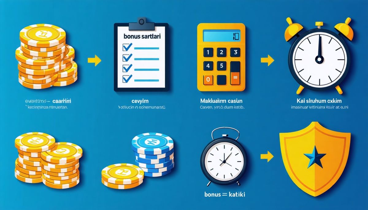 Deneme Bonusu Şartları Nasıl Çalışır? Çevrim ve Limit Örnekleri